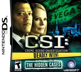 CSI: Crime Scene Investigation: Deadly Intent Hidden Cases (Nintendo DS)