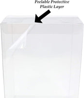 Fundom Clear Plastic Protector Case 0.50MM Extra Thick For 4" Funko Pop (10 Pack)