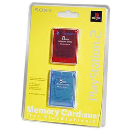 8MB PS2 Memory Card Double Pack (Playstation 2)