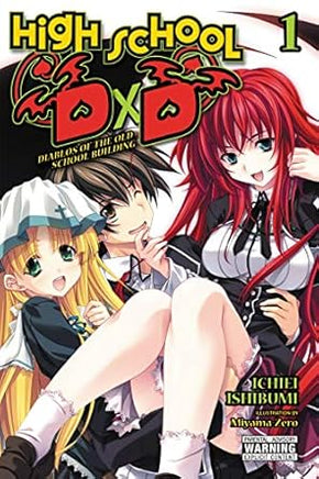 High School DxD Vol 1 Light Novel Light Novel - The Mage's Emporium Yen Press Used English Light Novel Japanese Style Comic Book