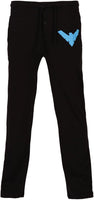 Batman Nightwing Logo DC Comics Pajama Sleep Pants