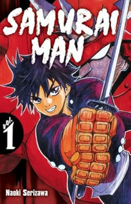 Samurai Man Vol 1 Manga - The Mage's Emporium Anime Works Used English Manga Japanese Style Comic Book