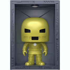 Funko Pop! Deluxe Marvel: Iron Man Hall of Armor Model 1 Golden Armor #1035 PX Previews Exclusive