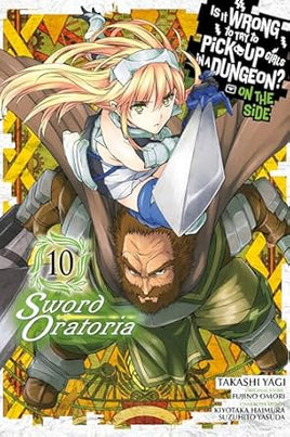 Is Wrong Pick Up Girls Dungeon Sword Oratoria Vol 10  - BRAND NEW CONDITION Manga - The Mage's Emporium Yen Press Used English Manga Japanese Style Comic Book
