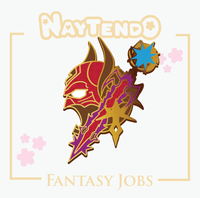Final Fantasy XIV Class/Job Pin: Dark Knight