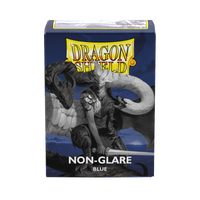 Dragon Shield Non-Glare Matte Blue Sleeves (100-Pack)