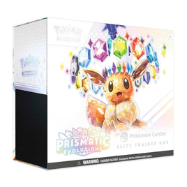 SV: Prismatic Evolutions - Prismatic Evolutions Pokemon Center Elite Trainer Box (Exclusive) [PRE]