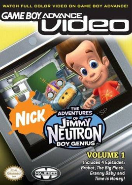 Game Boy Advance Video: The Adventures of Jimmy Neutron, Boy Genius - Volume 1 (Gameboy Advance)
