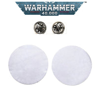 Starforged: Purity Seal - Imperial Inquistion Grey Knights Pin+Sticker
