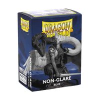Dragon Shield Non-Glare Matte Blue Sleeves (100-Pack)