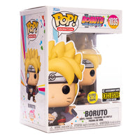 Funko Pop! Animation: Boruto: Naruto Next Generations - Boruto with Marks #1035 Glow-in-the-Dark Entertainment Earth Exclusive