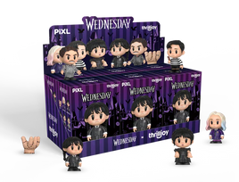 [Thrilljoy] Wednesday PIXL Blind Box Vinyl (1 in 108 chance of receiving a secret figure!)