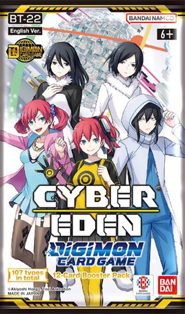 Cyber Eden Booster Pack [BT-22]