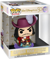 Funko Pop! Rides: Walt Disney World 50th - Captain Hook at Peter Pan's Flight Attraction #109