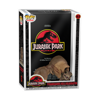 Funko Pop! Movie Poster: Jurassic Park - Tyrannosaurus Rex and Velociraptor