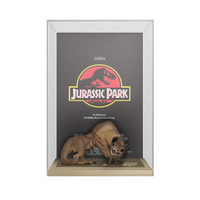 Funko Pop! Movie Poster: Jurassic Park - Tyrannosaurus Rex and Velociraptor