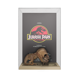 Funko Pop! Movie Poster: Jurassic Park - Tyrannosaurus Rex and Velociraptor