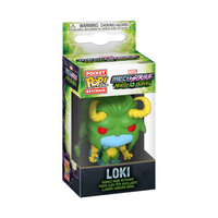 Funko Pocket Pop! Keychain: Marvel Mech Strike Monster Hunters - Loki
