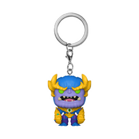 Funko Pocket Pop! Keychain: Marvel Mech Strike Monster Hunters - Thanos