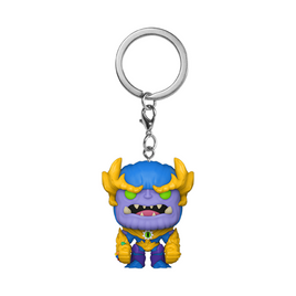 Funko Pocket Pop! Keychain: Marvel Mech Strike Monster Hunters - Thanos