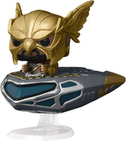 Funko Pop! Rides Super Deluxe Movies: Black Adam - Hawkman in Cruiser #286