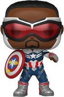 Funko Pop! Marvel: The Falcon and the Winter Soldier - Captain America Sam Wilson with Shield #818 Year of the Shield Amazon Exclusive