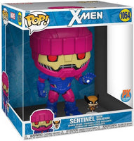 Funko Pop! Jumbo Marvel: X-Men - Sentinel with Wolverine #1054 PX Previews Exclusive