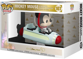 Funko Pop! Ride Super Deluxe: Walt Disney World 50th - Space Mountain with Mickey Mouse #107