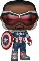 Funko Pop! Marvel: The Falcon and the Winter Soldier - Captain America Sam Wilson #814
