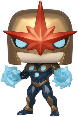 Funko Pop! Marvel: Nova Prime #494 PX Previews Exclusive Metallic