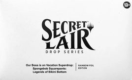 Secret Lair Drop: Our Boss is on Vacation Superdrop: Spongebob Squarepants: Legends of Bikini Bottom - Rainbow Foil Edition [SLD]