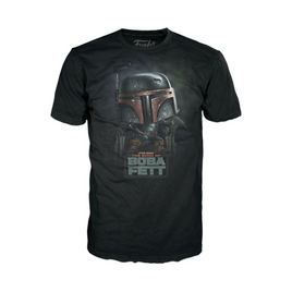 Funko Boxed Tee: Star Wars: The Book of Boba Fett - Boba Fett on Throne Size 2XL