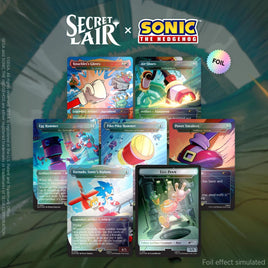 Secret Lair x Sonic the Hedgehog Superdrop: Turbo Gear (Rainbow Foil) [SLD]