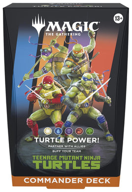 Teenage Mutant Ninja Turtles Commander Deck - Turtle Power! [TMC]