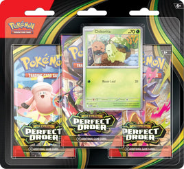 Perfect Order 3 Pack Blister [Chikorita] [POR]