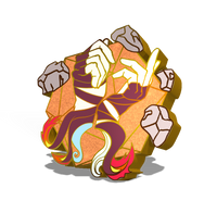 Dungeons & Dragons Role: Monk Enamel Pin