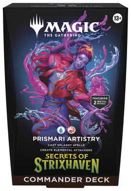 (Preorder) Commander: Secrets of Strixhaven - Secrets of Strixhaven Commander Deck - Prismari Artistry [SOC]