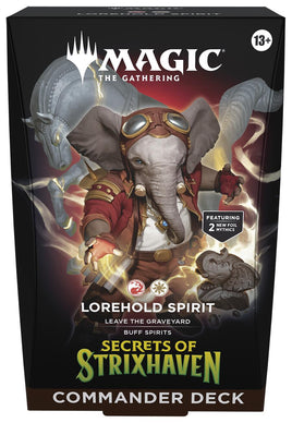 (Preorder) Commander: Secrets of Strixhaven - Secrets of Strixhaven Commander Deck - Lorehold Spirit [SOC]