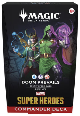 (Preorder) Marvel Super Heroes Commander Deck - Doom Prevails [MSC]