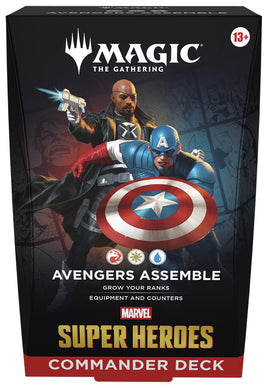 (Preorder) Marvel Super Heroes Commander Deck - Avengers Assemble [MSC]