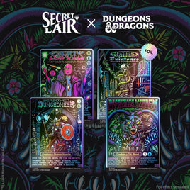 Secret Lair Drop: Secret Lair x Dungeons & Dragons: Black Lights & Dark Dungeons - Traditional Foil Edition [SLD]