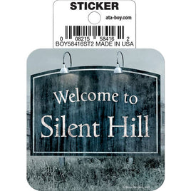 Ata-Boy Stickers: Die Cut Vinyl Sticker - 3" - Silent Hill - Welcome To Silent Hill