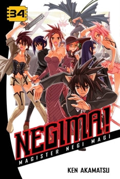 Negima Vol 34 Manga - The Mage's Emporium Kodansha Used English Manga Japanese Style Comic Book