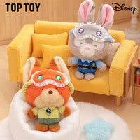 [In Stock] MINISO Disney Squinting Sleepwear Series Plush Keychains Gift Blind Box