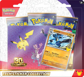 30th Celebration Tech Sticker Collection [Lucario] [30C]