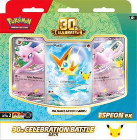 (Preorder) 30th Celebration Battle Deck [Espeon ex] [30C]