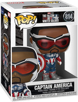Funko Pop! Marvel: The Falcon and the Winter Soldier - Captain America Sam Wilson #814