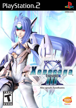 Xenosaga Episode III: Also sprach Zarathustra Halogram Cover (Playstation 2)