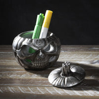 Skull Face Pumpkin Pot