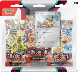 Pokemon: Scarlet & Violet - Obsidian Flames 3-Booster Blister Pack - Houndstone